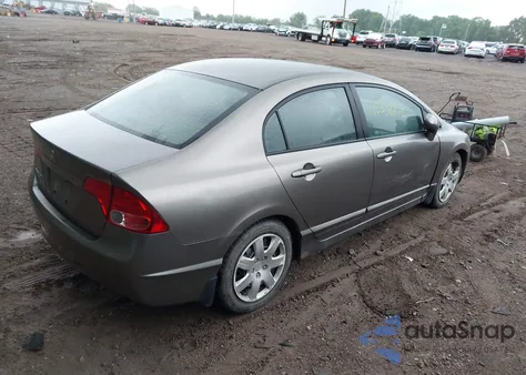 2007 Honda Civic Lx from USA, damaged, VIN 1HGFA16567L136790